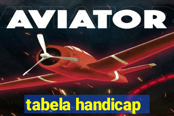 tabela handicap